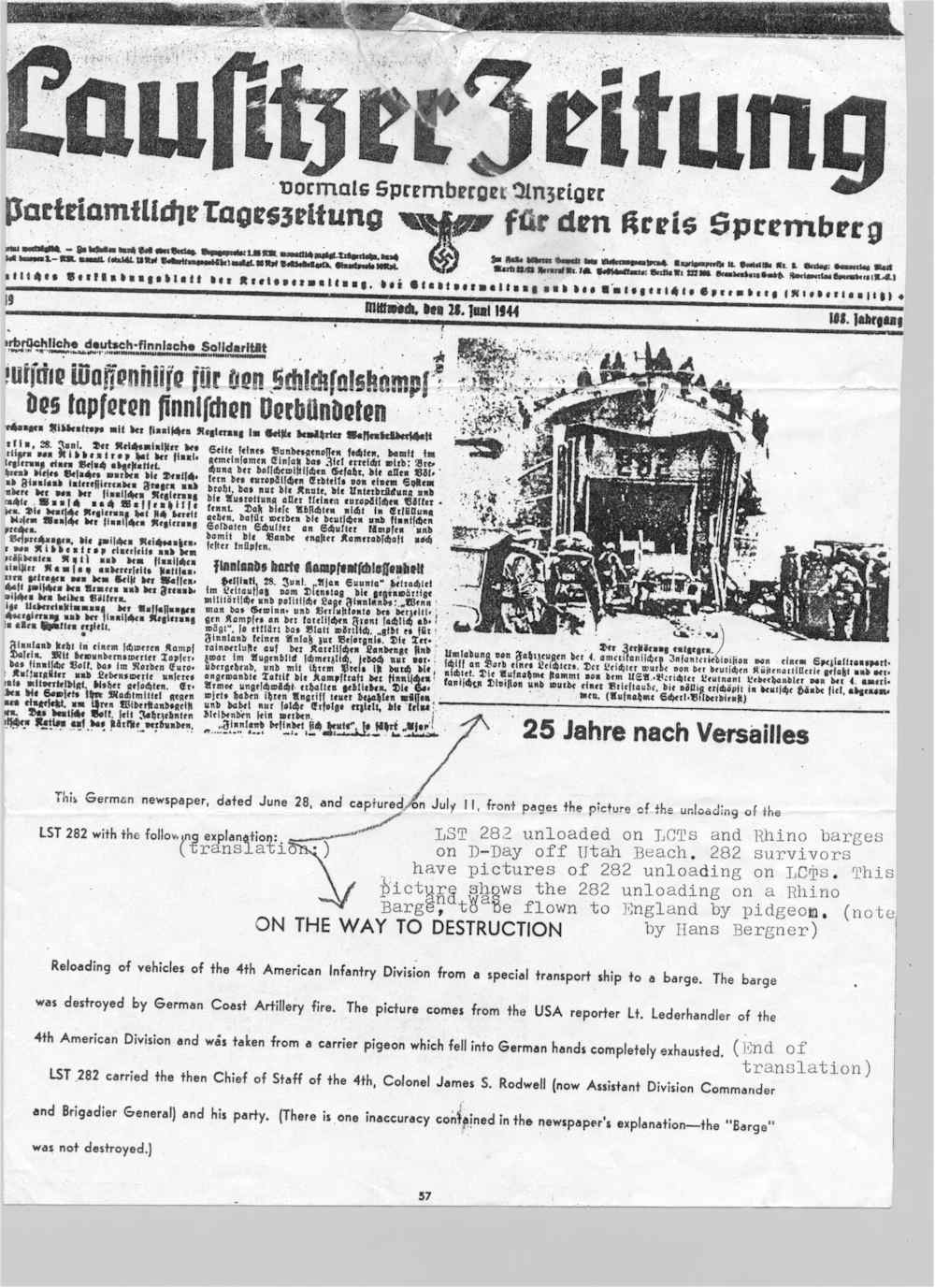 german newspaper mode