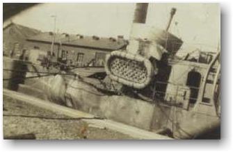 LST 327 at Plymouth, England