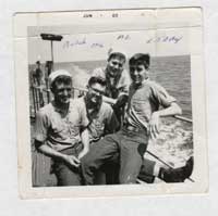Our gang abourd the LST 722 - Dodge County